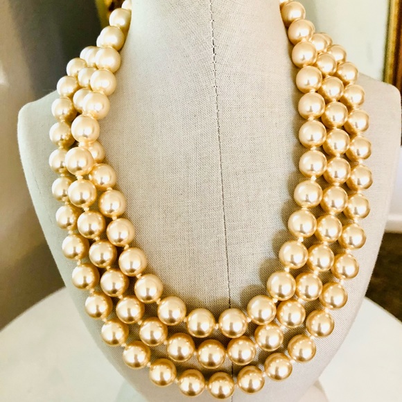 Vintage KENNETH J LANE Pearl Necklace - Picture 5 of 15